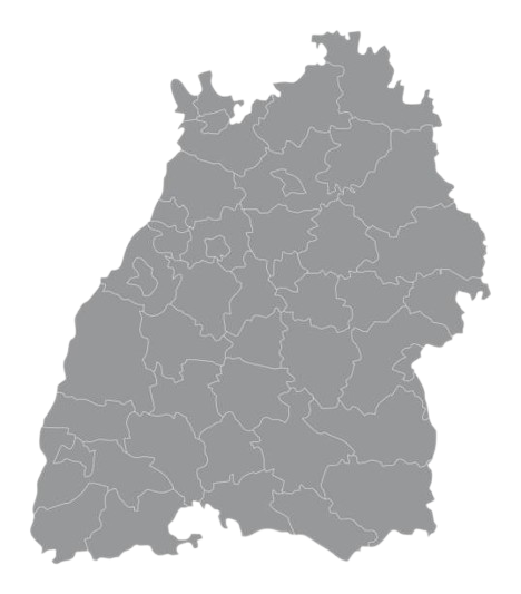 Karte Baden-Württemberg